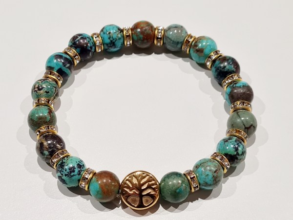 Bracelet turquoise anti douleur